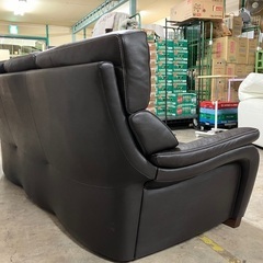 karimoku カリモク 3Pソファ 本革 36万 ZT73モデル