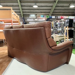 karimoku カリモク3Pソファ 本革  36万 ZT73モデル