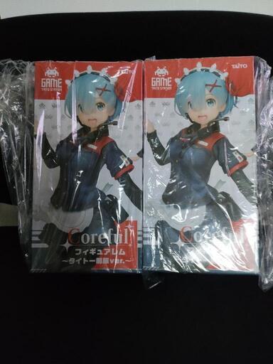 【2個セット】Re:ゼロから始める異世界生活 Coreful  フィギュア レム タイトー制服ver.