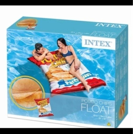 浮き輪ポテトチップス