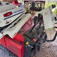 三菱ハーベスター 自動脱穀機