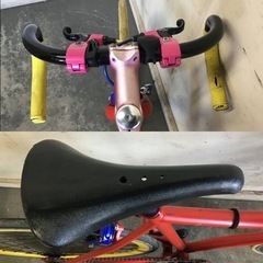 558★岐阜発　△HIGH VOLTAGE/ハイボルテージ/ピストバイク/シングルスピード/自転車/走行確認/傷汚れ有り/サイズ530/現状品　R5.10/11★y