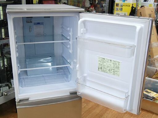 1756番シャープ✨ノンフロン冷凍冷蔵庫✨SJ-PD14T-N‼️