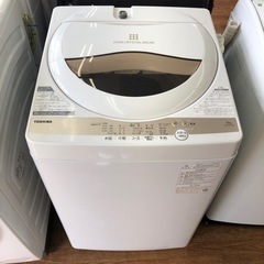 安心の1年保証付！！【TOSHIBA 全自動洗濯機 AW-5GA1 2022年製