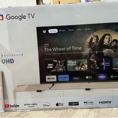 新品未開封）チューナーレステレビ 43V型 4K Google TV FPD チューナーレステレビ 43V型 4K Google TV ネット動画対応