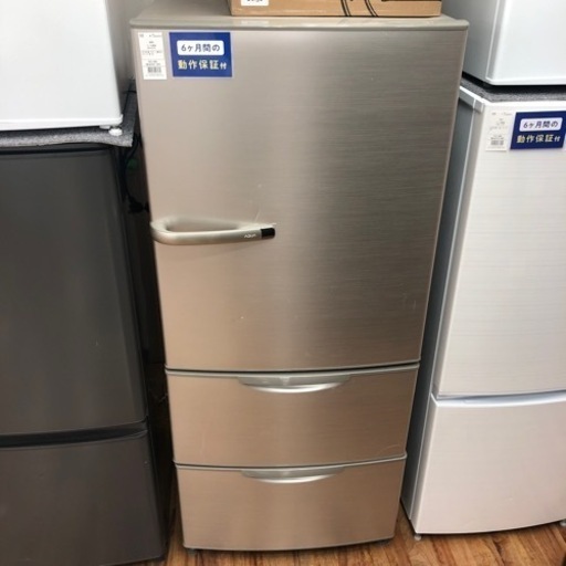 AQUA 冷蔵庫 AQR-K227H 2019年製 272L 入荷しました