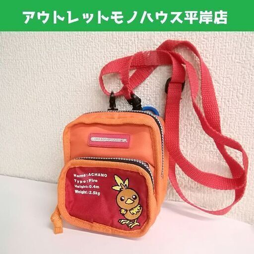 使用感少なめ ゲームボーイアドバンス GBA SP 専用 ポケモン SP 収納ポーチ アチャモ コレクション　当時物 ☆ PayPay(ペイペイ)決済可能 ☆ 札幌市 豊平区 平岸 平岸店