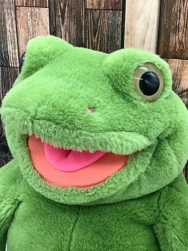 カエルモチーフハンドパペットのご紹介です！！！ カエルモチーフハンドパペットのご紹介です！！！