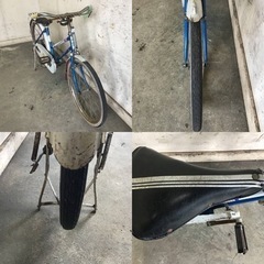 564★岐阜発　ヨコタの自転車/YOKOTA BICYCLE/自転車△22インチ/変速無し/昭和レトロ/サビ傷汚れ有り/劣化有り/走行確認/現状品　R5.10/16★y