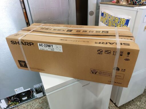 ✨うれしい未使用品✨SHARP AC-22NFT ルームエアコン主に6畳用 【 ✨うれしい未使用品✨SHARP AC-22NFT ルームエアコン主に6畳用 【