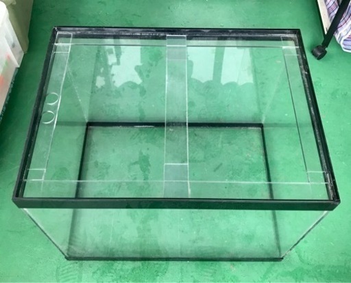 ■早い者勝ち■【中古】アクリル水槽 60×45×45 観賞魚・アクアリウム・アクアテラリウム・爬虫類・リクガメ・