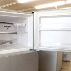 ② 2ドア冷蔵庫 203L 2017年製 HITACHI R-20FA 200Lクラス シルバー☆ 札幌市北区屯田 