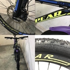 570★岐阜発　⑥△SPEAR XCA200/マウンテンバイク/自転車△26インチ/10段変速/ギア確認/走行確認/太タイヤ/サビ有り/現状品　R4.8/20★
