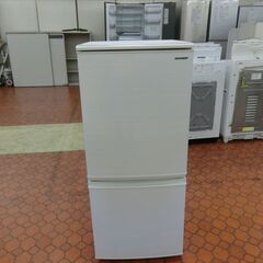 シャープ 2ドア冷蔵庫 SJ-GD14F-B 137L 2020年製 ID193147 2ドア冷蔵庫 137L シャープ 2020年製 SJ-D14F-W