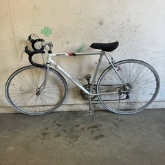 577□岐阜発　△BRIDGESTONE/ブリジストン/RADAC/ロードバイク/2×6段変速/走行確認/サドル破れあり/防犯有り/現状品　R6.1/27□