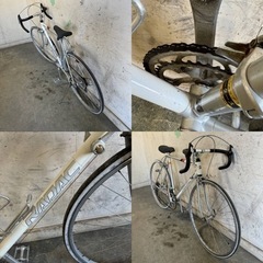 577□岐阜発　△BRIDGESTONE/ブリジストン/RADAC/ロードバイク/2×6段変速/走行確認/サドル破れあり/防犯有り/現状品　R6.1/27□