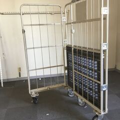 カゴ台車　約119ｘ80ｃｍ　樹脂床　在庫複数台有ります！　中古品