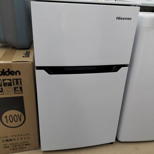 ★ジモティー割有★　ハイセンス　2ドア冷蔵庫　HR-B95A　2021年製　IK-839