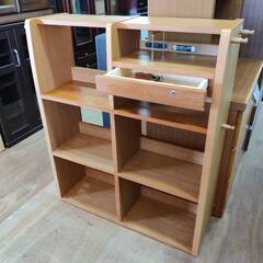【愛品倶楽部柏店】 karimoku デスク＆マルチシェルフSET Utility plus