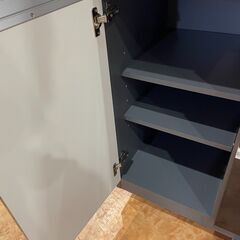 高橋木工　エチュード140　スライド扉キッチンボード