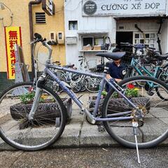 自転車クロスバイク　７００Ｃ　3x7変速　フレーム　アルミ　サドル　新品　配達可能