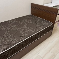 シモンズベッド　高級　シングルベッド
