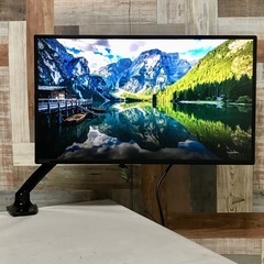 即日受渡❣️IO DATA 27型液晶ディスプレイ スピーカー内蔵 アーム
