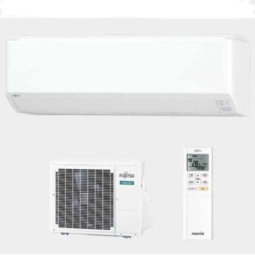 【超美品‼️】富士通 2018年製 ~9畳用エアコン ノクリア内部クリーン機能  100V/2.2kw