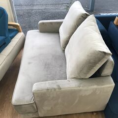 ☆ジモティ割あり☆ 2人掛けソファ ベージュ クリーニング済み KJ5511