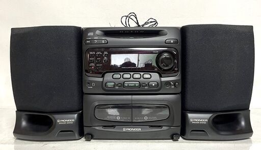 【G433】PIONEER/パイオニア/ステレオ/CD/カセット/ミニコンポ /XR-P160/リモコン無し