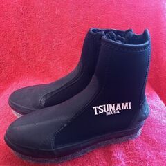 ダイビングブーツ　フェルト底　tsunami  scuba si...