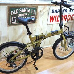 ほぼ未使用◇ジープ JEEP JE-206G 2024年購入 折り畳み自転車 20インチ  