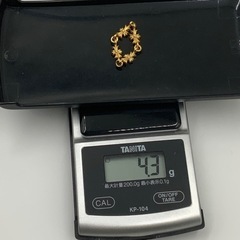 クロムハーツ タイニーE CH プラス ダイヤ リング 22K 約12号