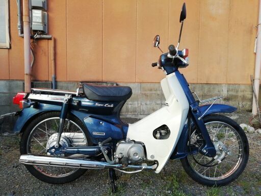 ホンダスーパーカブカスタムセル付き4速、人気の国産純正鉄カブ５０cc