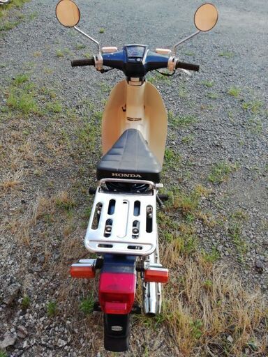 ホンダスーパーカブカスタムセル付き4速、人気の国産純正鉄カブ５０cc ホンダスーパーカブカスタムセル付き4速、人気の国産純正鉄カブ50cc