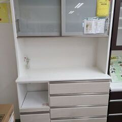 J7156 NITORI ニトリ キッチンボード ポスティア120KBWH ホワイト 