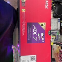 ✨️BUFFALO✨️Wi-Fiルーター✨️WXR-5700AX7S✨️4803+860Mbps✨️小傷有り✨️No.2608✨※現金、クレジット、スマホ決済対応