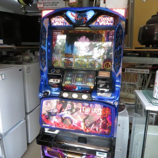 パチスロ実機 バジリスク絆 コイン不要機付き スロット機|江別市のリサイクルショップドロップ