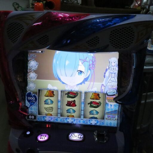 パチスロ実機 Reゼロから始める異世界生活 エミリアパネル パチスロ実機 Reゼロから始める異世界生活 エミリアパネル