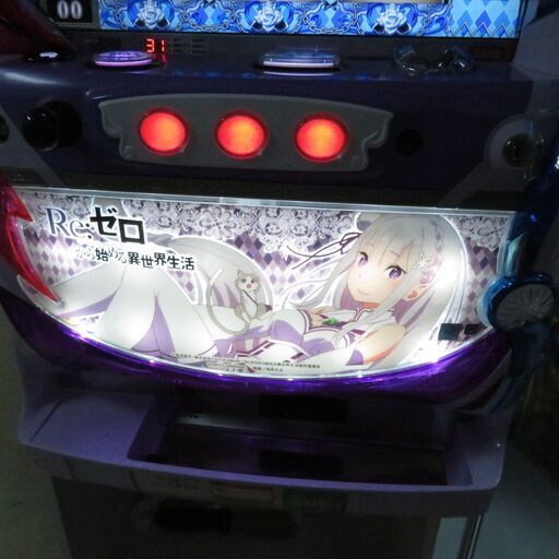 パチスロ実機 Reゼロから始める異世界生活 エミリアパネル パチスロ実機 Reゼロから始める異世界生活 エミリアパネル