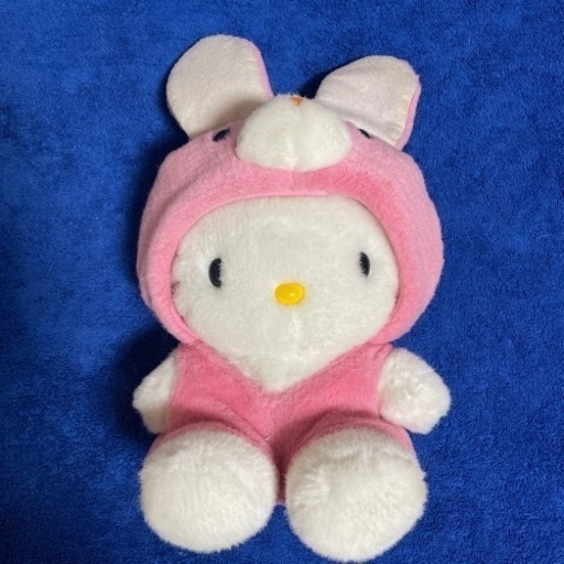 キティちゃん、うさぎのぬいぐるみ 今週末限定値下げ 残り少なく