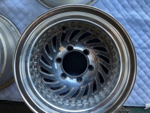 RAYS SCOOP 廃盤　アルミホイール　4本セット　１５インチ　８J 6穴