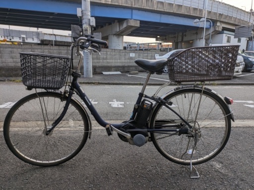 電動自転車と洗濯機