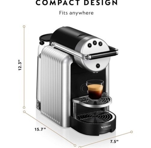 ネスプレッソ　Nespresso Professional Coffee Maker Starter Bundle, Zenius Professional Coffee Machine, Presentation Box for Nespresso Capsules家電 キッチン家電 コーヒーメーカー