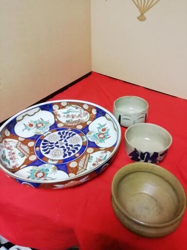 和風 皿と抹茶碗 など 4点