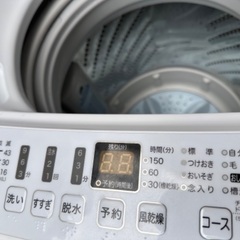 🟧洗濯機88  Hisense  2021年製 5.5kg 大阪府内全域配達無料 設置動作確認込み 保管場所での引取は値引きします