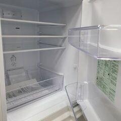 J7166　★6ヶ月保証付★　AQUA　アクア　２ドア冷蔵庫　AQR-17K　ホワイト　2021年製 クリーニング済み　【リユースのサカイ柏店】