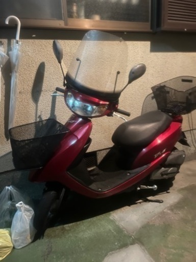 お話し中…ホンダDIO 赤　ワイン色　スクーター・バイク