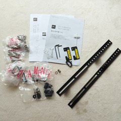 【取説あり】テレビスタンドWALL壁掛け風スタンド【中古】