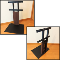 【取説あり】テレビスタンドWALL壁掛け風スタンド【中古】